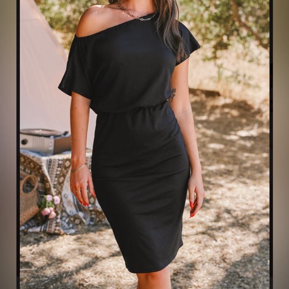 EUC off the shoulder dress